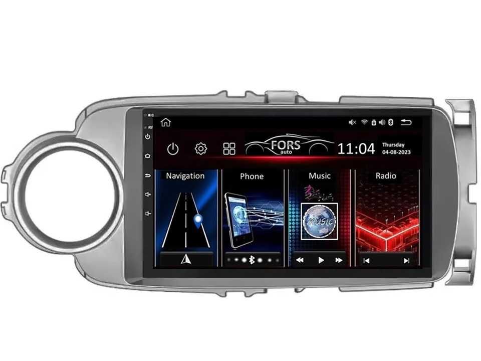 Radio samochodowe Android Toyota Yaris Vitz (9") 2011.-2013