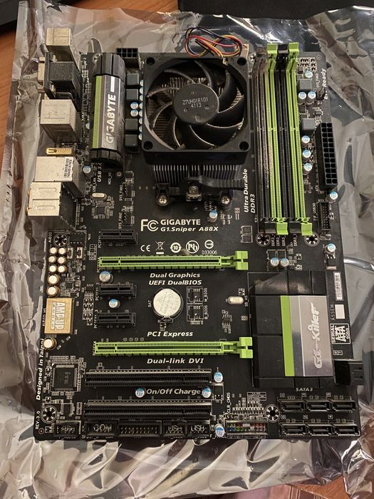 Материнская плата и процессор amd a10 6800k