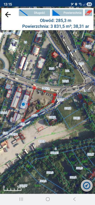 Wynajmę działkę usługową