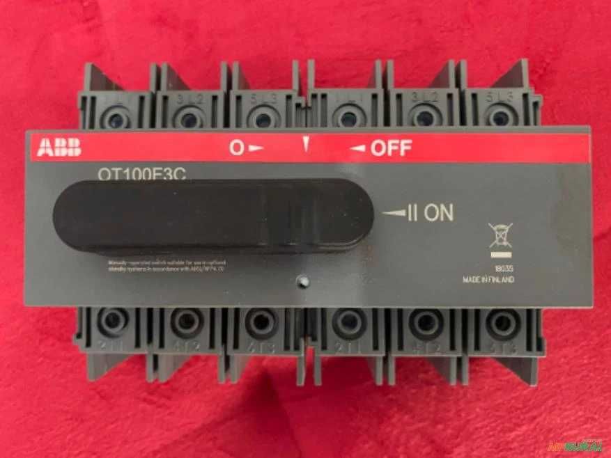Перемикач навантаження OT100F3C І-0-ІІ перекидний 3Р 100А 37кВт  ABB