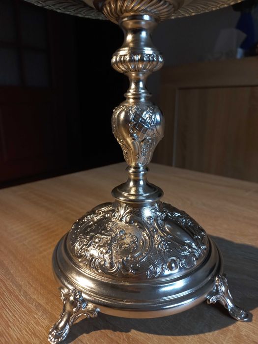 Patera zabytkowa 19 wiek (plater srebrzony)