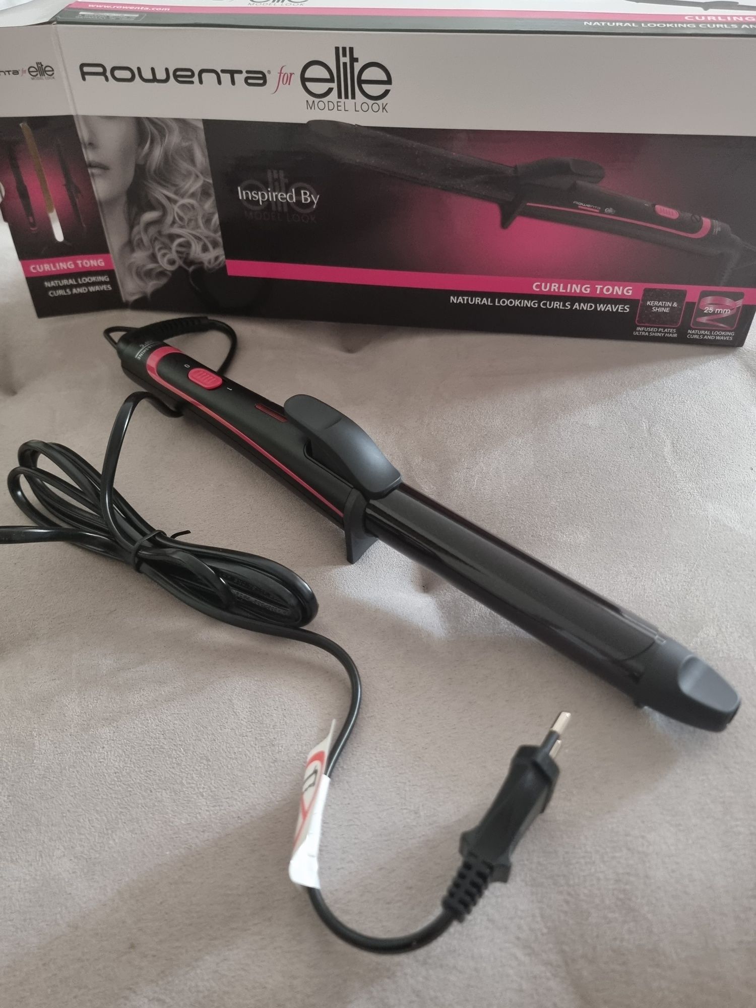 *NOVO* Rowenta Curling Tong for Elite Model Look