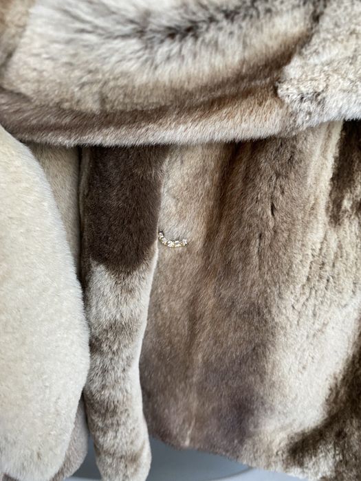 Неймовна фірмова шуба норкова з соболем італія 46/48