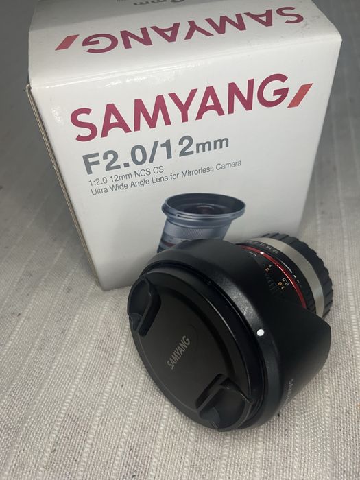 Lente Samyang 12mm f/2 Fujifilm