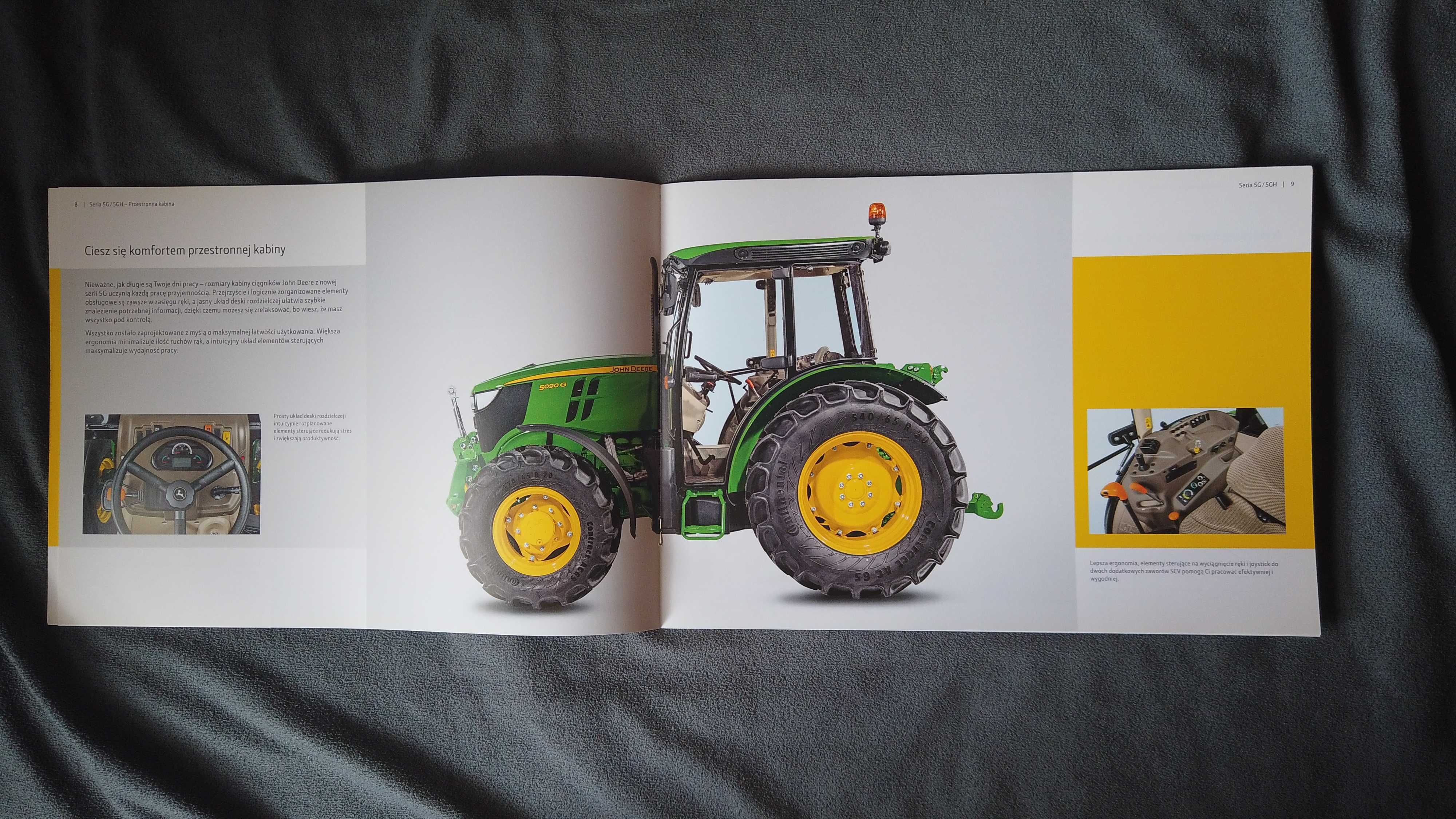 Prospekt John Deere 5G 5GH PL