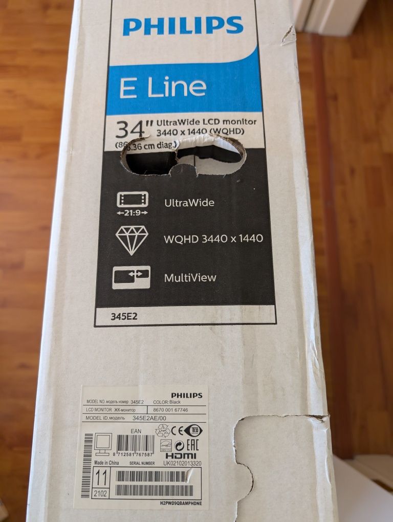 Monitor Philips 345E2