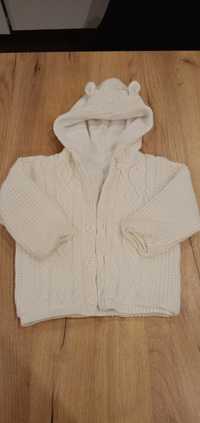 Sweter z polarem 80-86