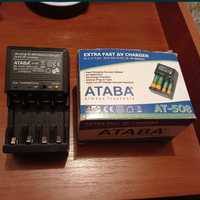 Зарядное устройство ATABA  Зарядка для батареек аккумуляторных ААА , А