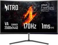Monitor ACER Nitro ED270UP2 27" 2560x1440 1 ms Curved 170Hz