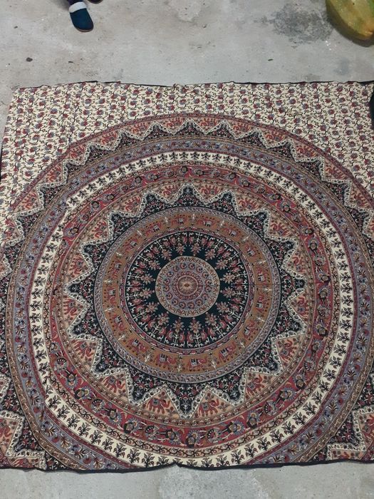 Pano motivos africanoasiáticos