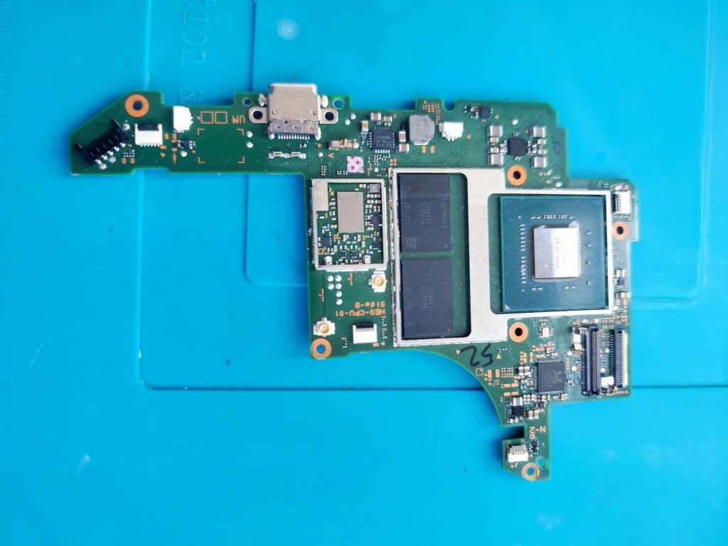 Плата nintendo switch OLED. Донор