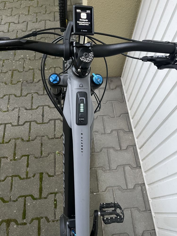 Rower elektryczny Mondraker Crafty R smart 750wh 2024r. tylko 194 km M