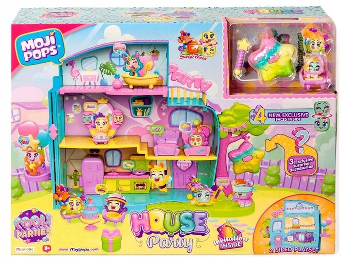 Zestaw Figurek Magic Box Mojipops House Party