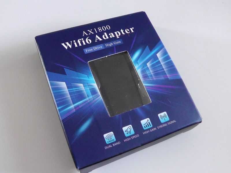 Karta sieciowa adapter WiFi 6 + BT 5.3 AX1800 USB 3.0 Win10 Win11