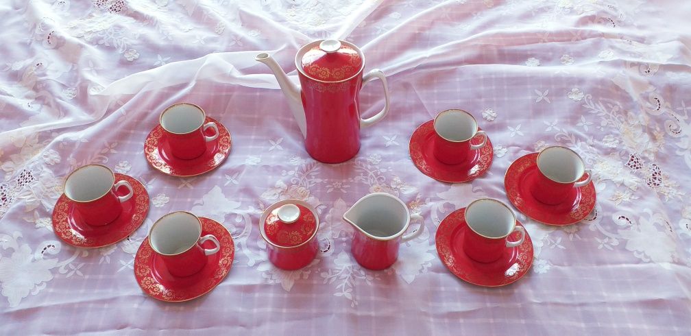 Polska porcelana z PRL-u, Włocławek, 17 elementów