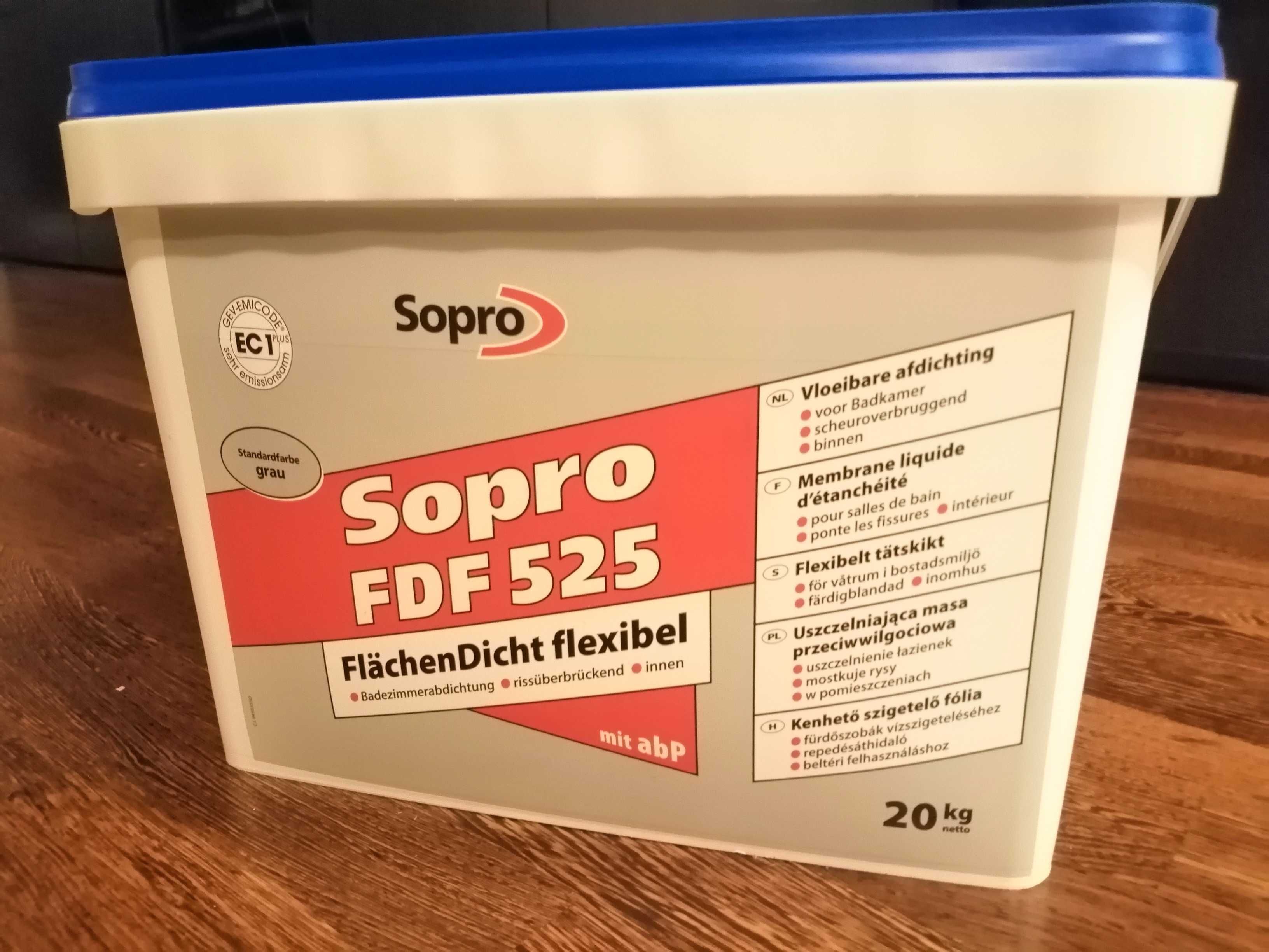 Płynna izolacja na ściany i podłogi Sopro FDF 525
