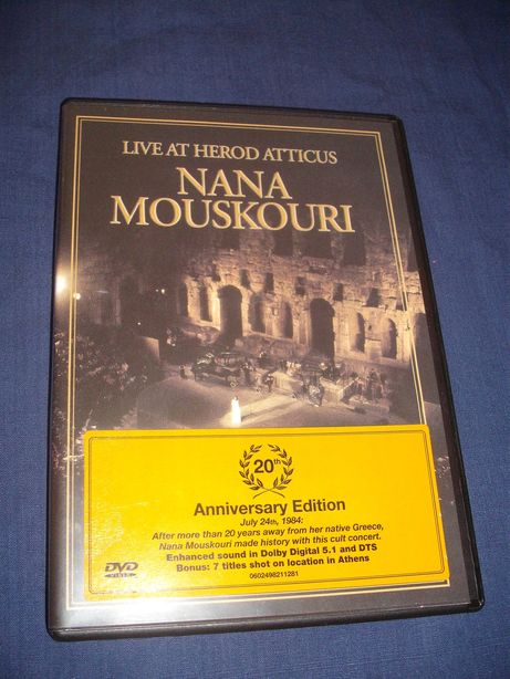 Nana Mouskouri - Live  at Herodatticus Dvd