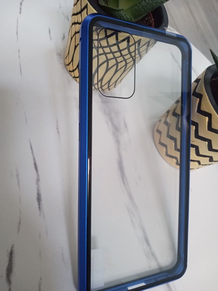 Magnetyczne etui ze szkłem hartowanym do Samsung Galaxy S20+ NOWE