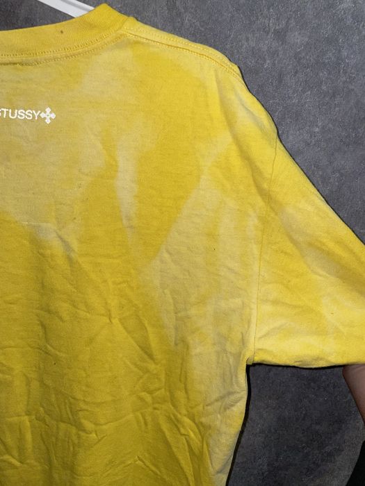 Мужская винтажная футболка Stussy Reflective Logo Vintage 90s