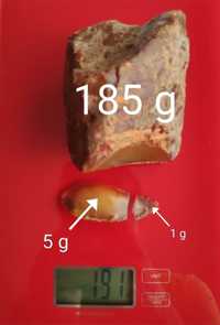 Bursztyn bałtycki 185g