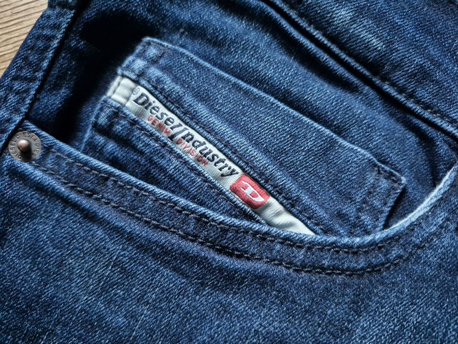 Jeansy Męskie Diesel Tepphar Skinny W36 L32