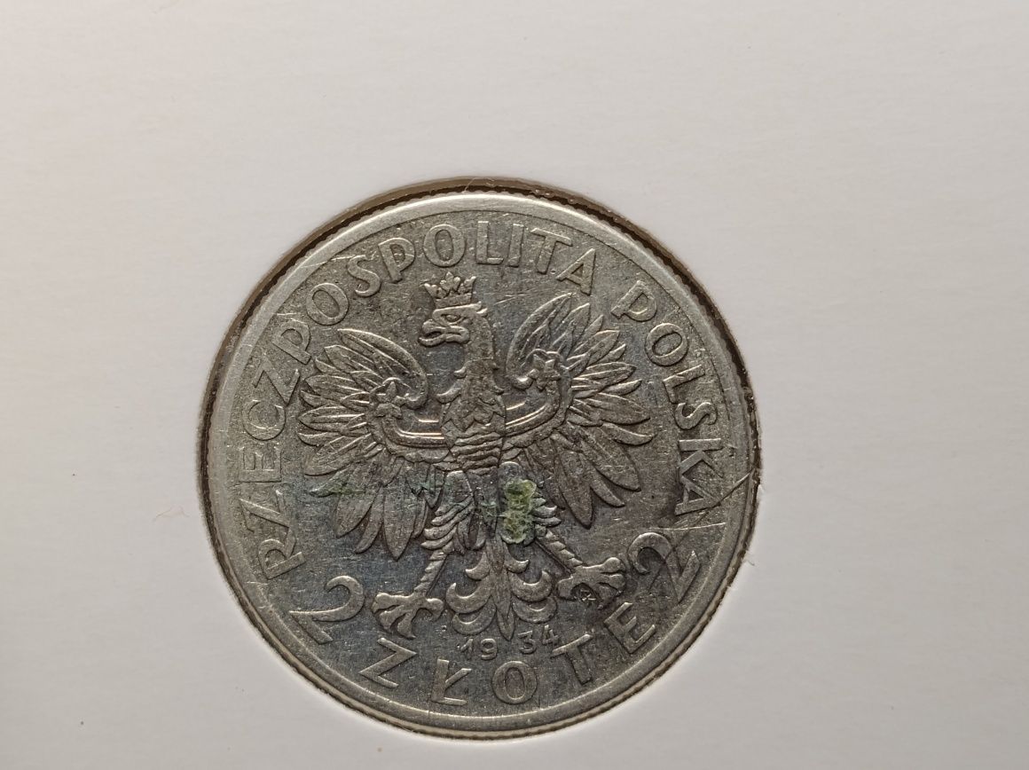 2 złote 1934 Jadwiga