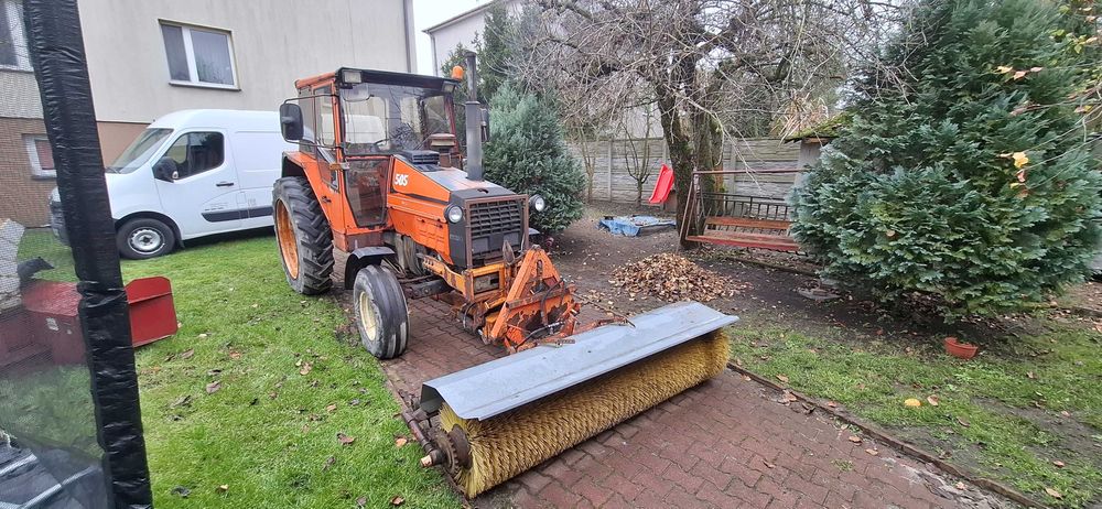 Valmet Valtra, Pług do śniegu, Dmuchawa Zamiatarka