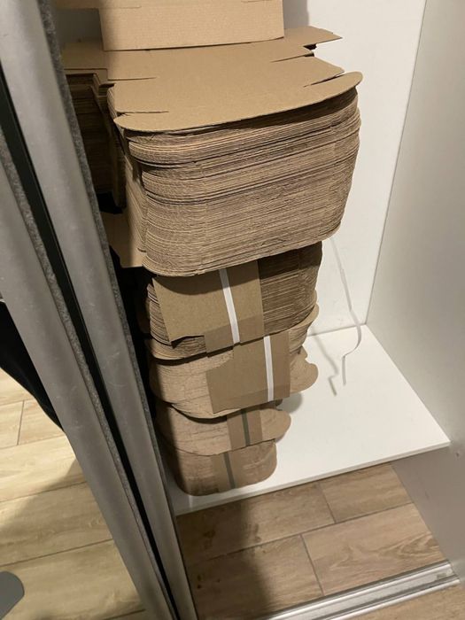 крафтовые картонные коробки для упаковки небольшие