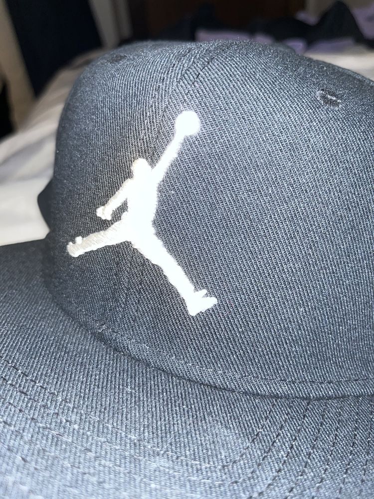 Cap preto nike jordan original