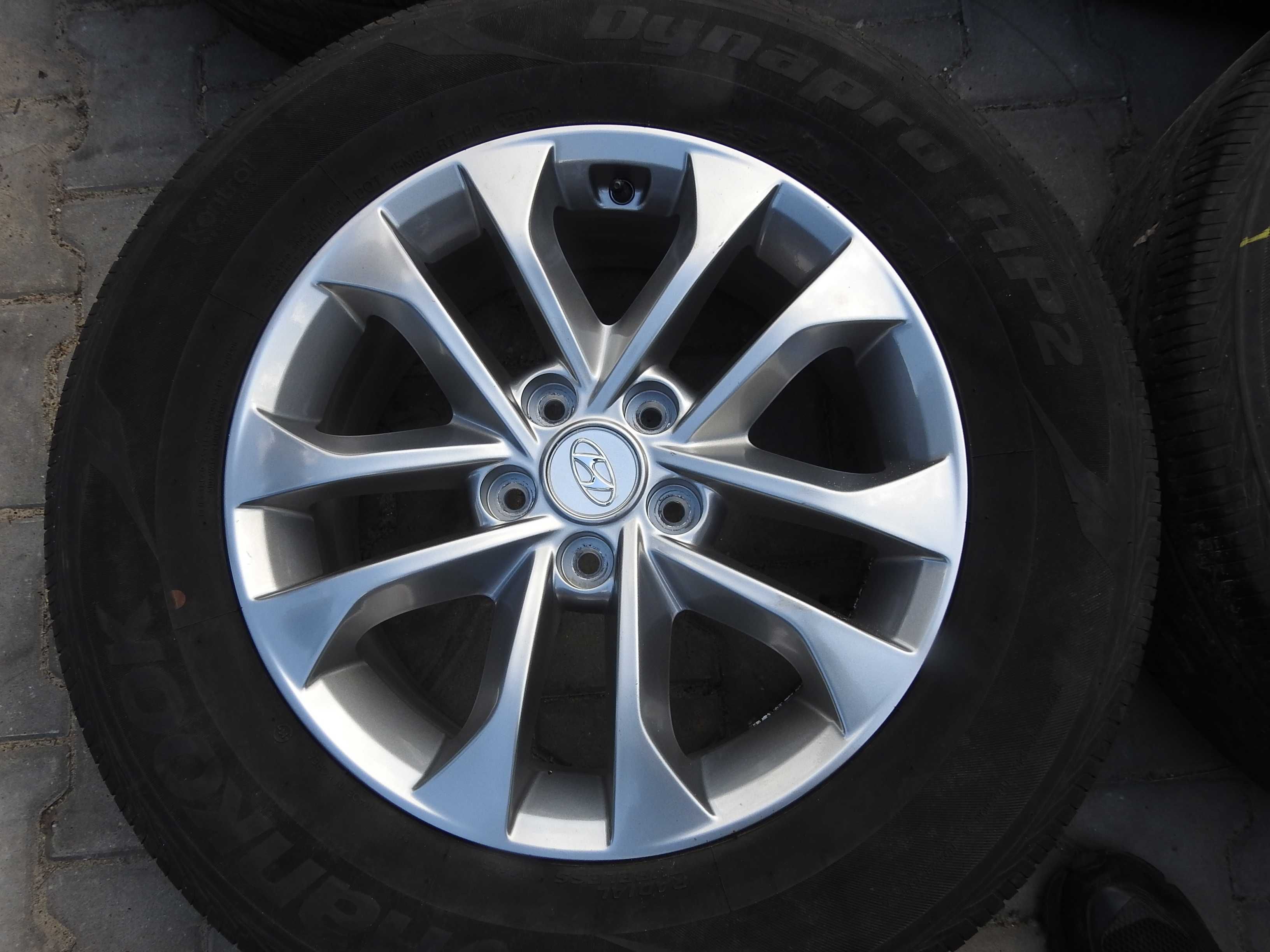 4x ALU 17'' 5x114,3 7J ET 47 HYUNDAI Tucson I30 I40 IX35 Jak NOWE TPMS