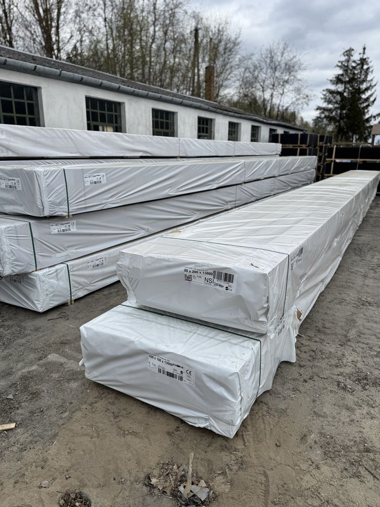 Drewno konstrukcyjne słupy 140x140 KVH NSI C24 suche świerk belki