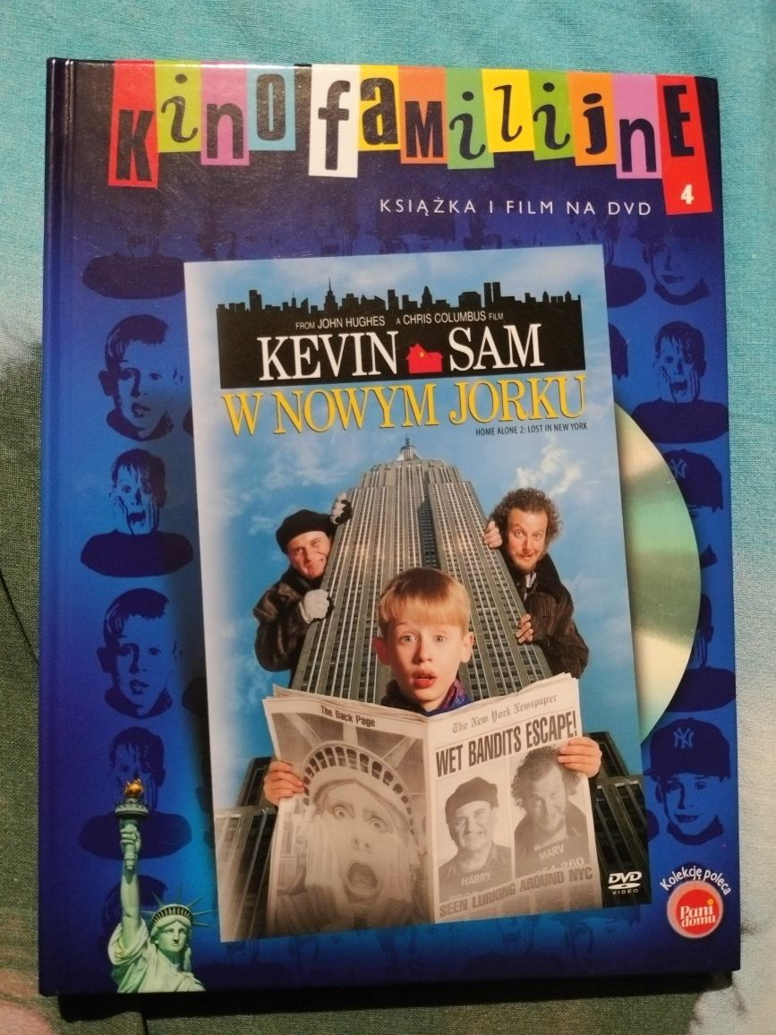 Kevin sam w Nowym Yorku, film , płyta dvd