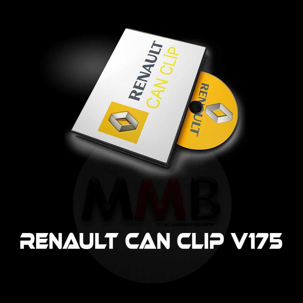 Renault CAN CLIP V175 Software