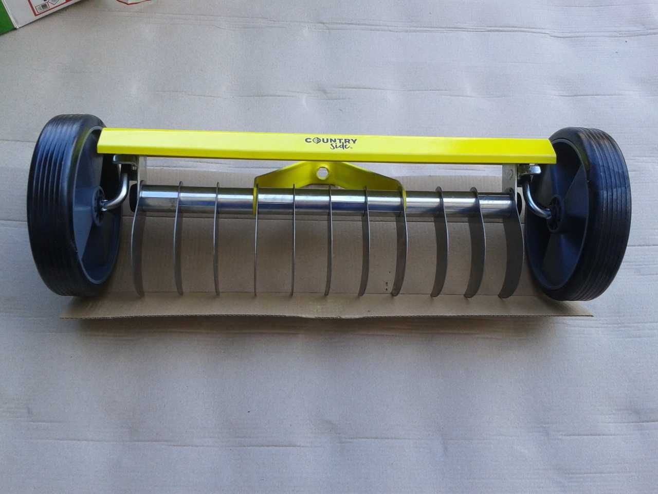 Country Side WERTYKULATOR ręczny na kółkach 32 cm trzonek 180 cm NOWY