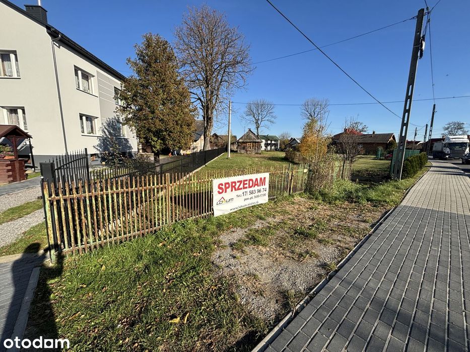 Działka 39 arów z domem drewnianym i zabudowaniami gospodarczymi!