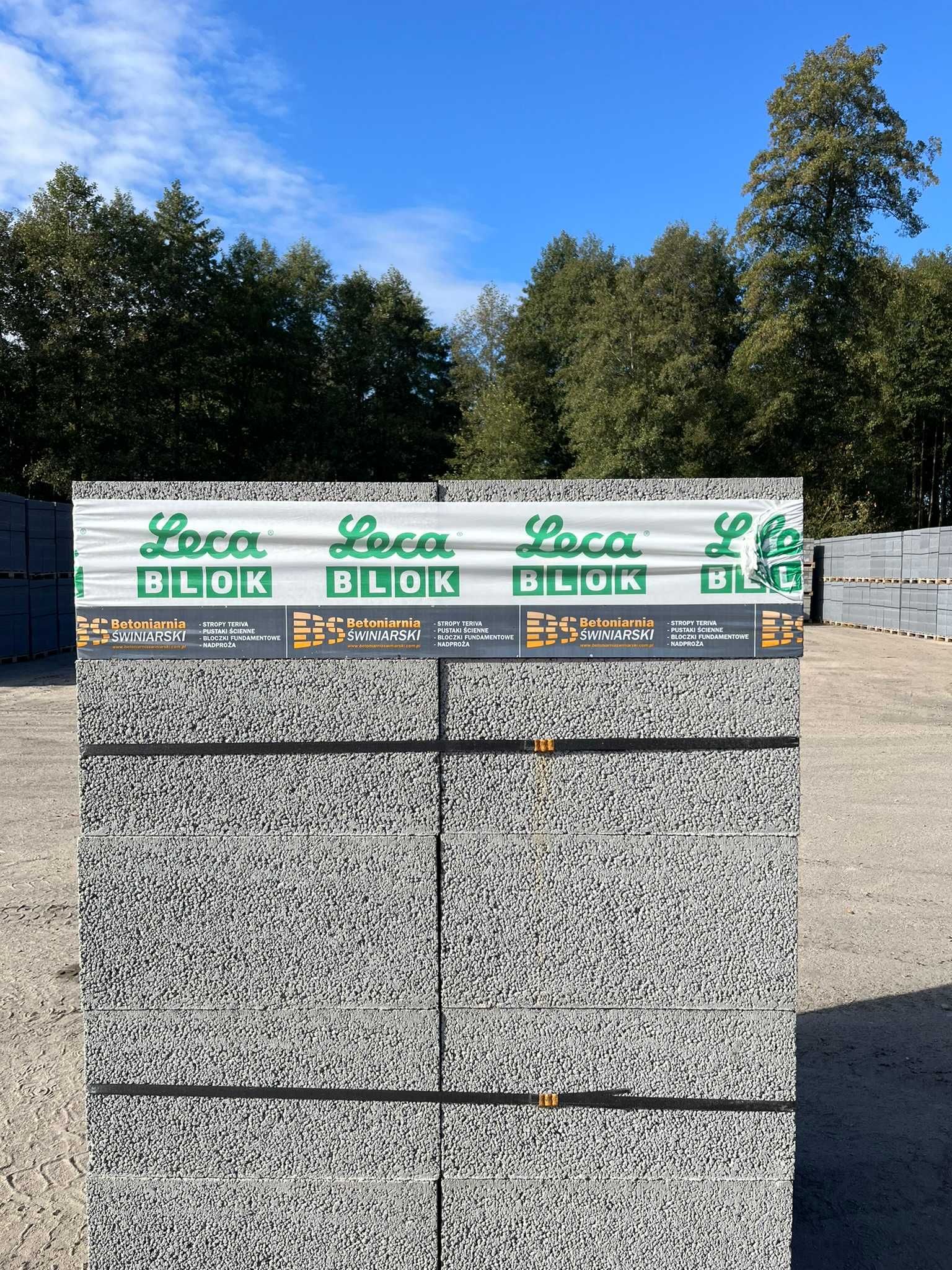 Pustak Ścienny Keramzytowy Leca® BLOK 24 Łódź, Piotrków Trybunalski