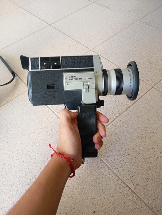 filmadora canon auto zoom 814 electrónica