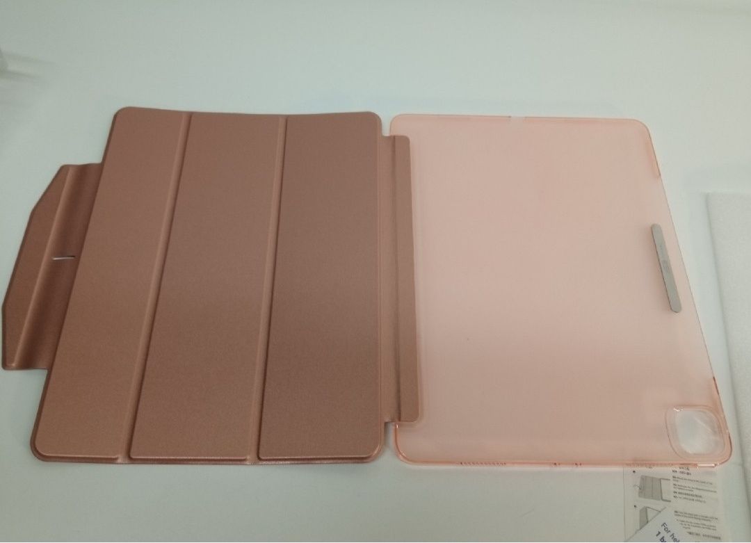 Etui ze szkłem ochronnym na iPad 12,9,rose gold