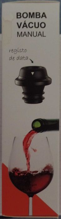 Bomba de Vácuo Manual para Vinho (BOX)
