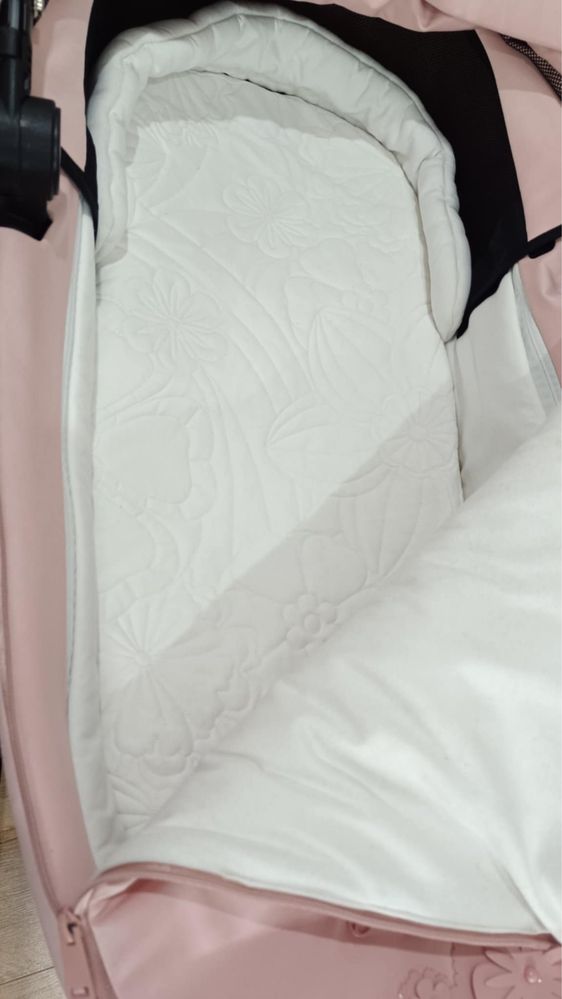cybex priam 4.0 wózek głęboki simply flowers pink