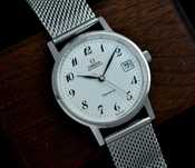 Zegarek Omega Geneve Automatic z 73r - 35mm - Tarcza Emalia - Vintage