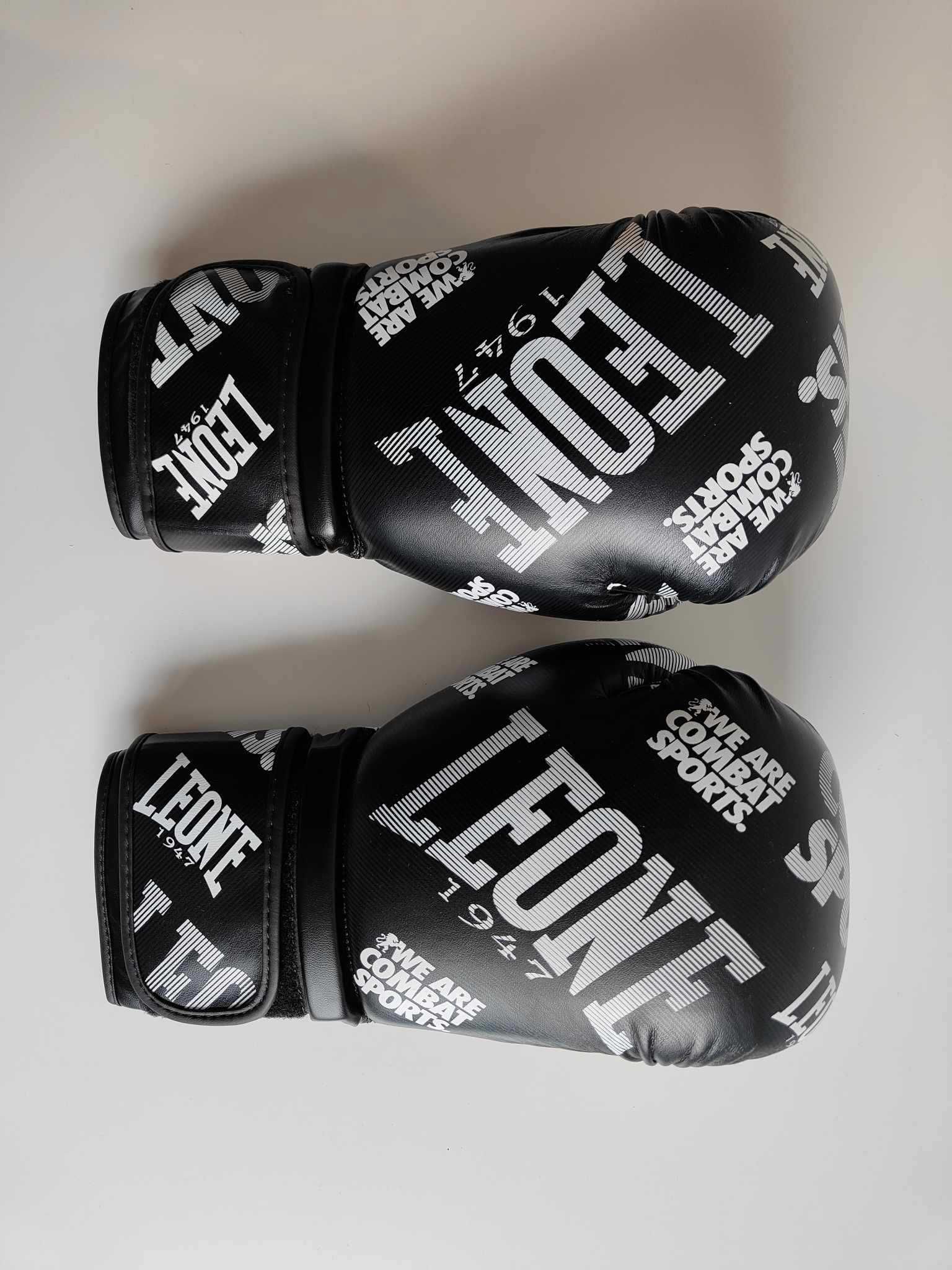 LEONE Boxing Gloves, Rękawice bokserskie 16oz + Pasky boxerskie BUDDHA