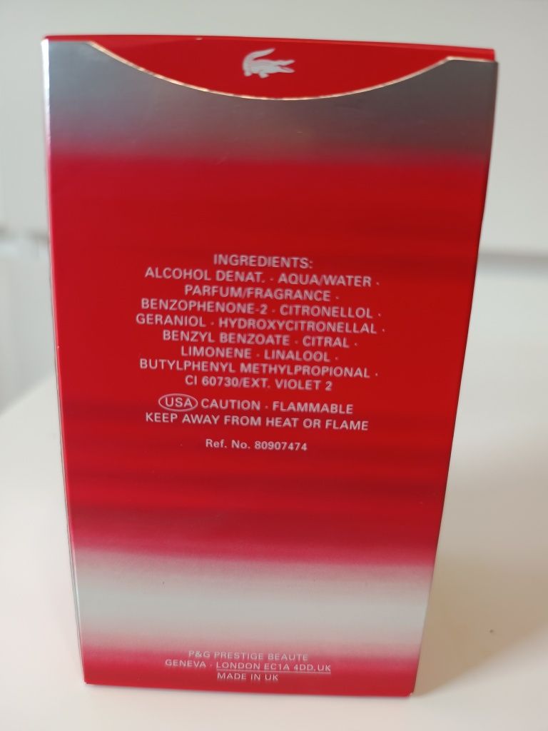 Lacoste Style in Play 125ml EDT. Nowy.