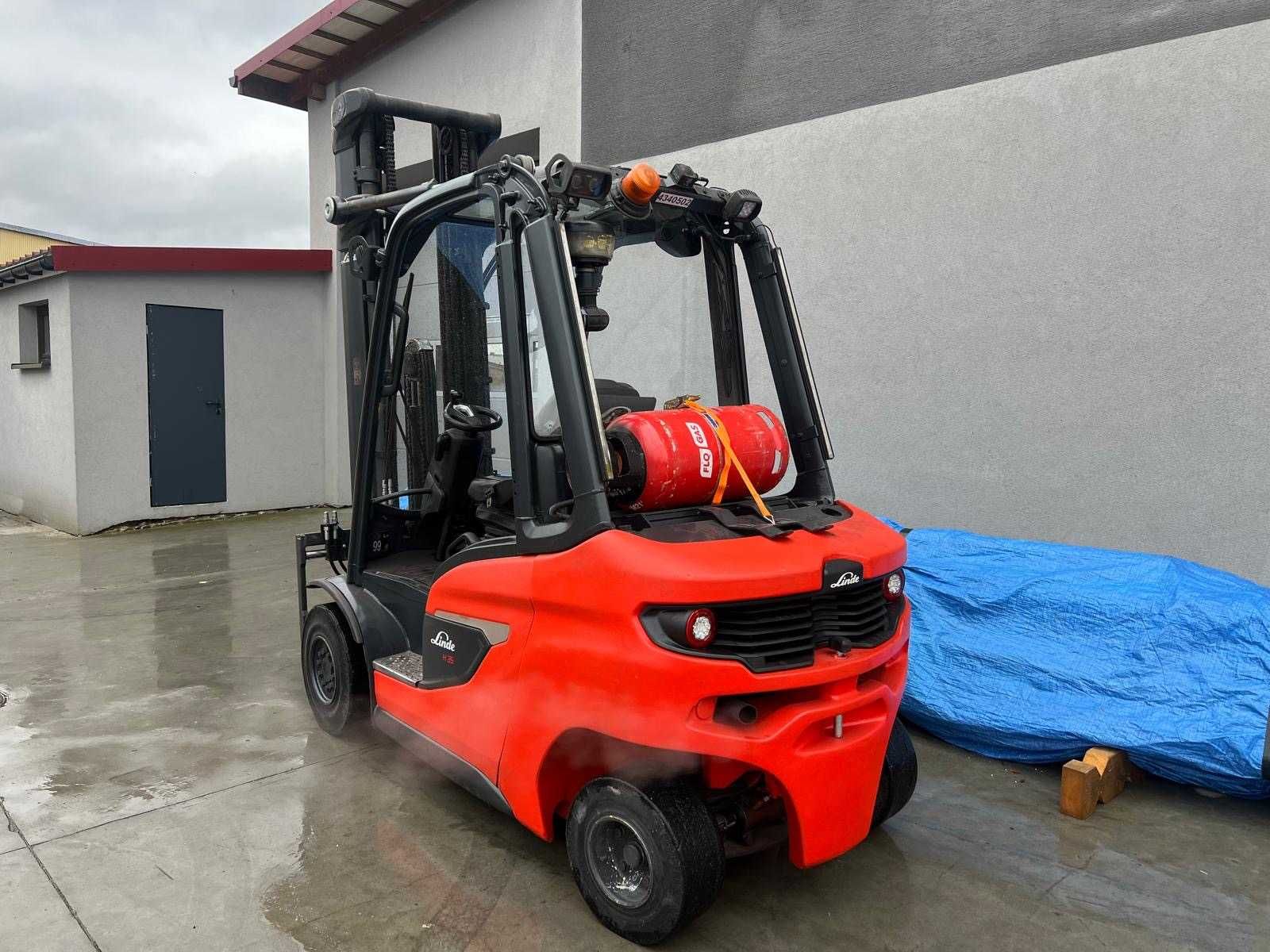 Wózek widłowy 2020 LINDE H35T lpg triplex widlak 392 393