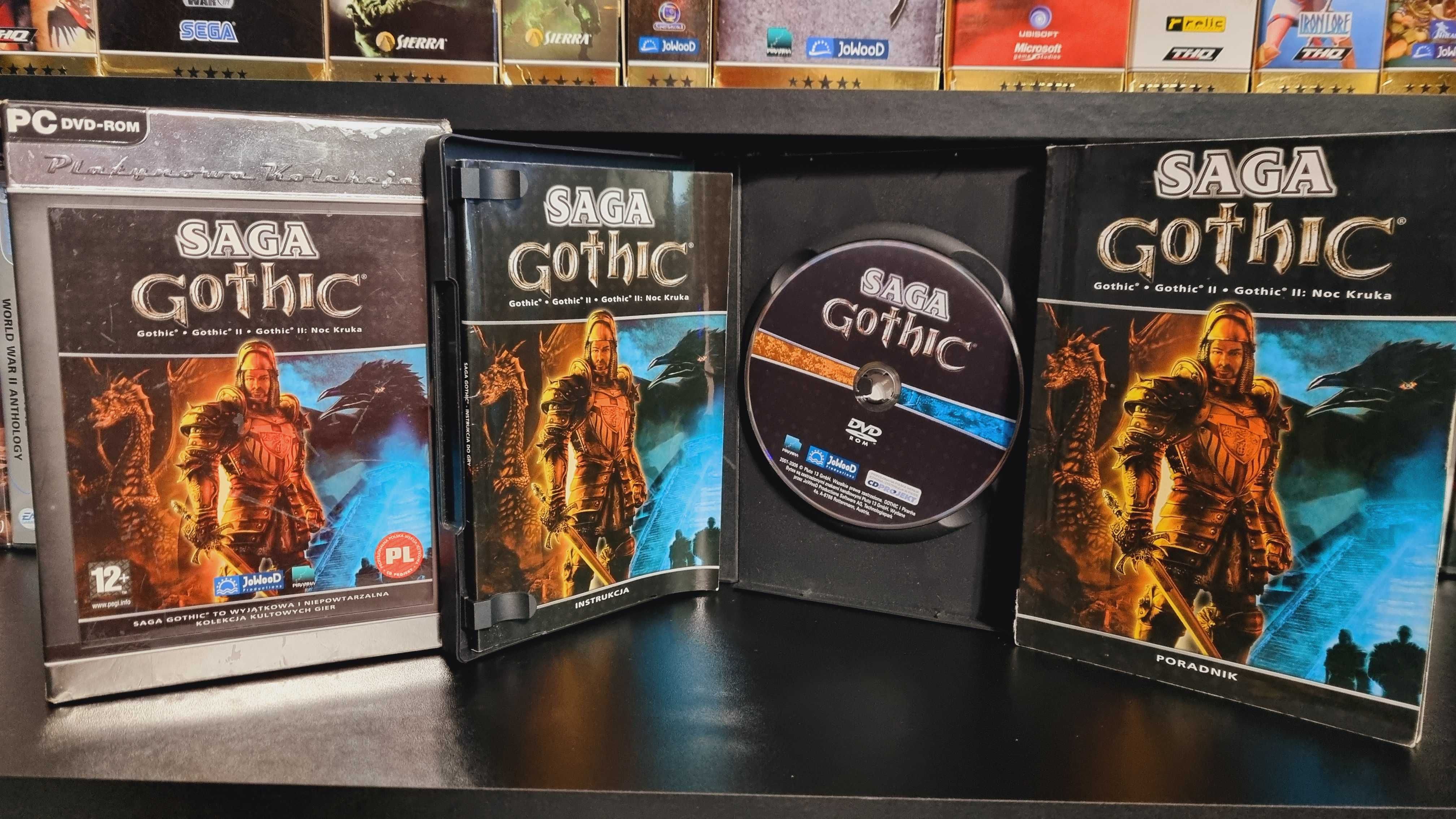 SAGA Gothic 1, 2, Noc Kruka - PC PL 4/5