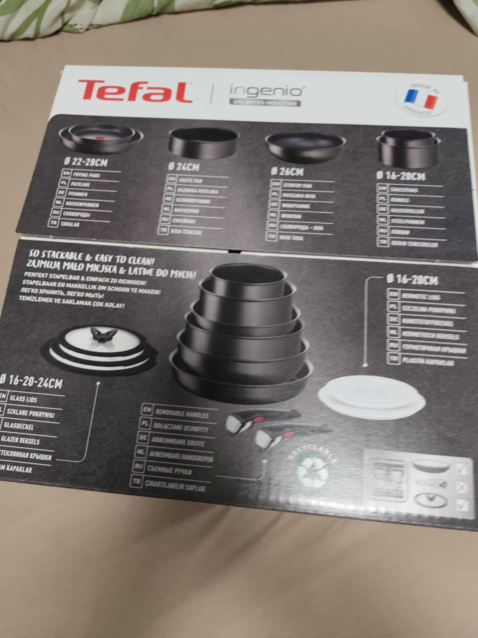 Zestaw patelni i garnków TEFAL INGENIO UNLIMITED - 13 elementów