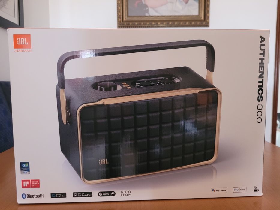 Coluna Wireless JBL Authentics 300 Nova