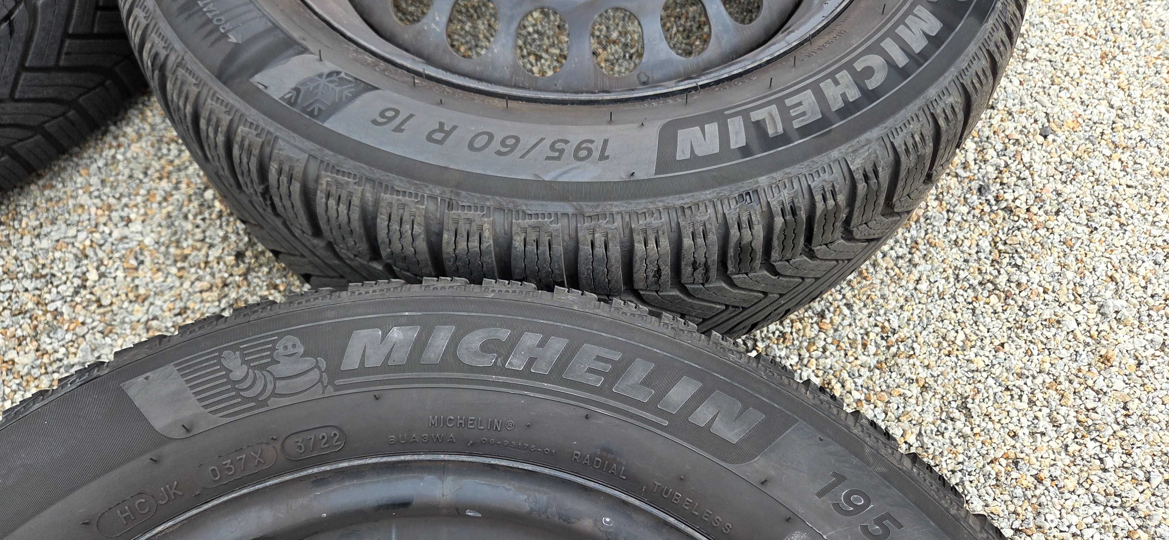 MERCEDES -Koła Zimowe R-16/195/60 MICHELIN 2022 ,5x112 ,ET-39 ,OT-66,6