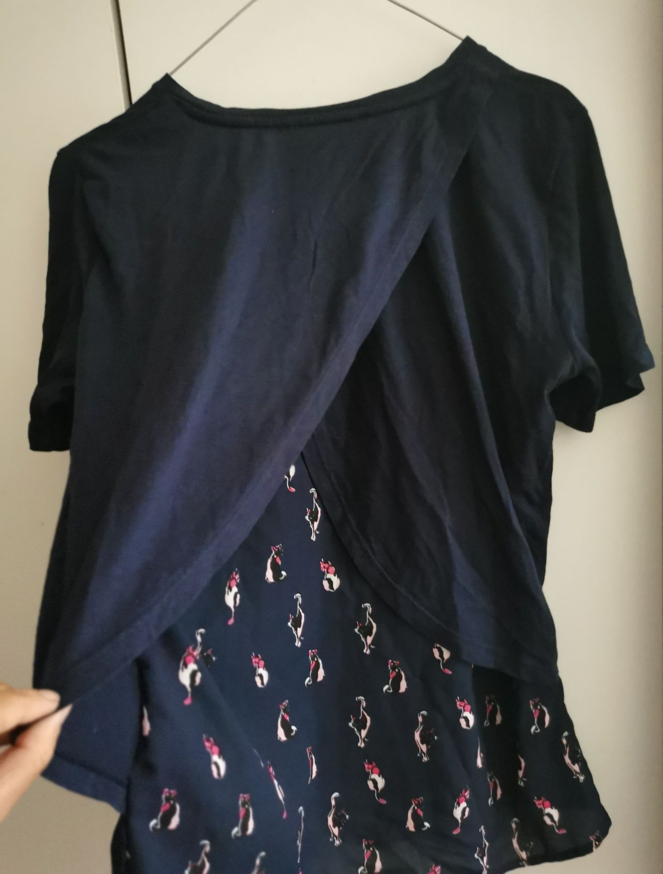 Bluzka w koty. Per una, r. 38.