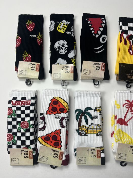 Шкарпетки Vans топ якість | Яскраві принти | Нові моделі | Носки Ванс